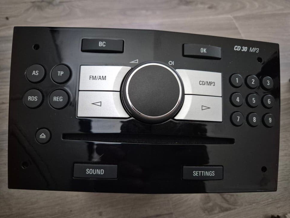 Opel CD 30 MP3 autoradio - Delphi Grundig, Auto diversen, Autoradio's, Ophalen of Verzenden, Gebruikt
