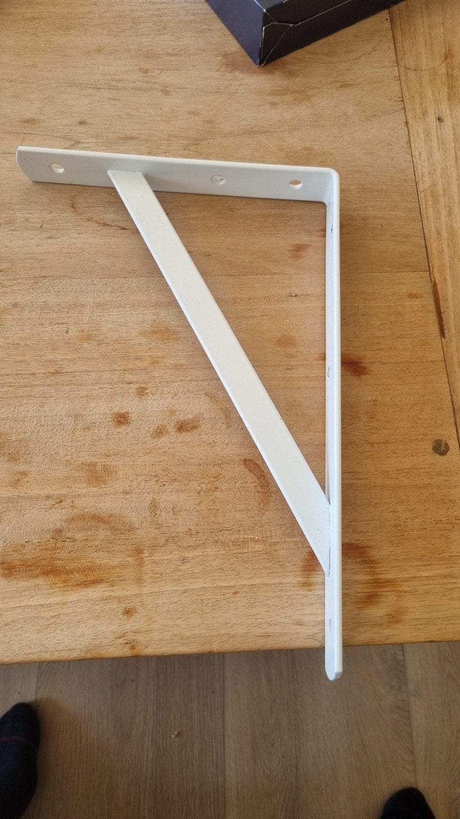 Witte plankdrager 20x30 cm, Ophalen