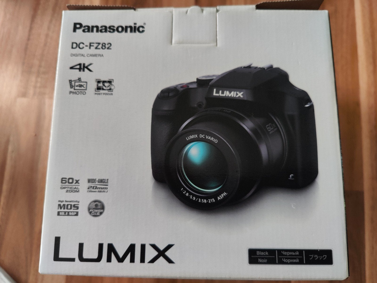 Panasonic fotocamera DC-FZ82, Audio, Tv en Foto, Ophalen, Panasonic, 20x of meer, Zo goed als nieuw