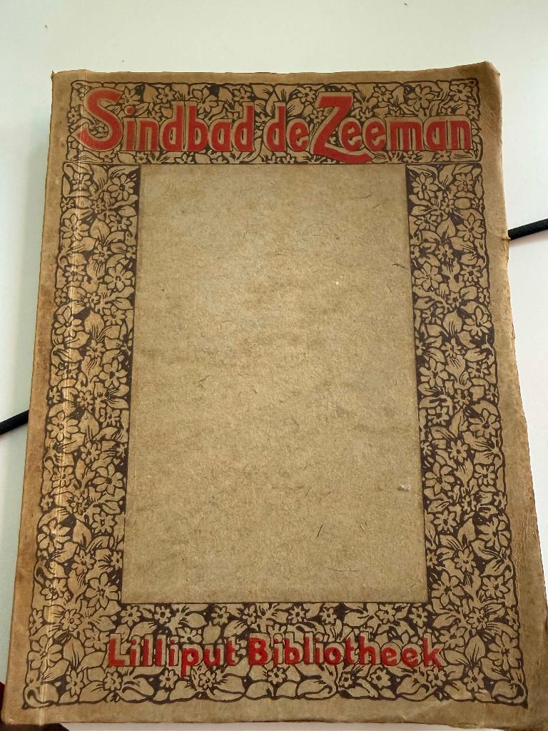 Kinderboek Sindbad de Zeeman, Antiek en Kunst, Antiek | Boeken en Bijbels, Ophalen of Verzenden, Henriette Blauw