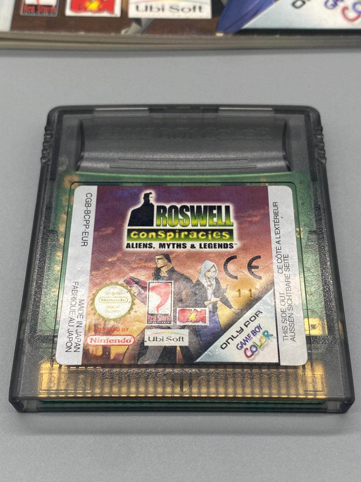 Nintendo Game Boy Color – Roswell Conspiracies + Boekje GBC, Spelcomputers en Games, Www.ubisoft.com, 1 speler, Ophalen of Verzenden