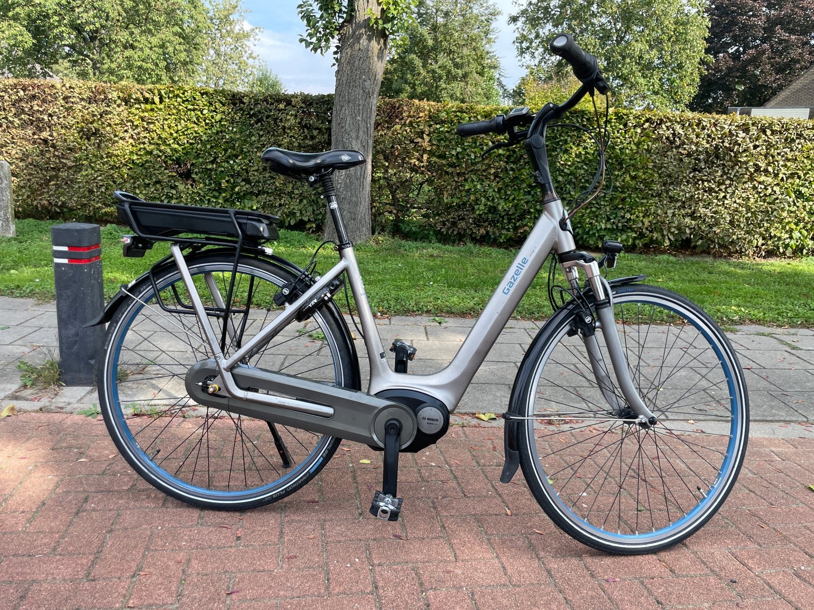 Gazelle orange D49 elektrische fiets Ebike, Fietsen en Brommers, Ophalen, Gebruikt, 47 tot 51 cm, 50 km per accu of meer