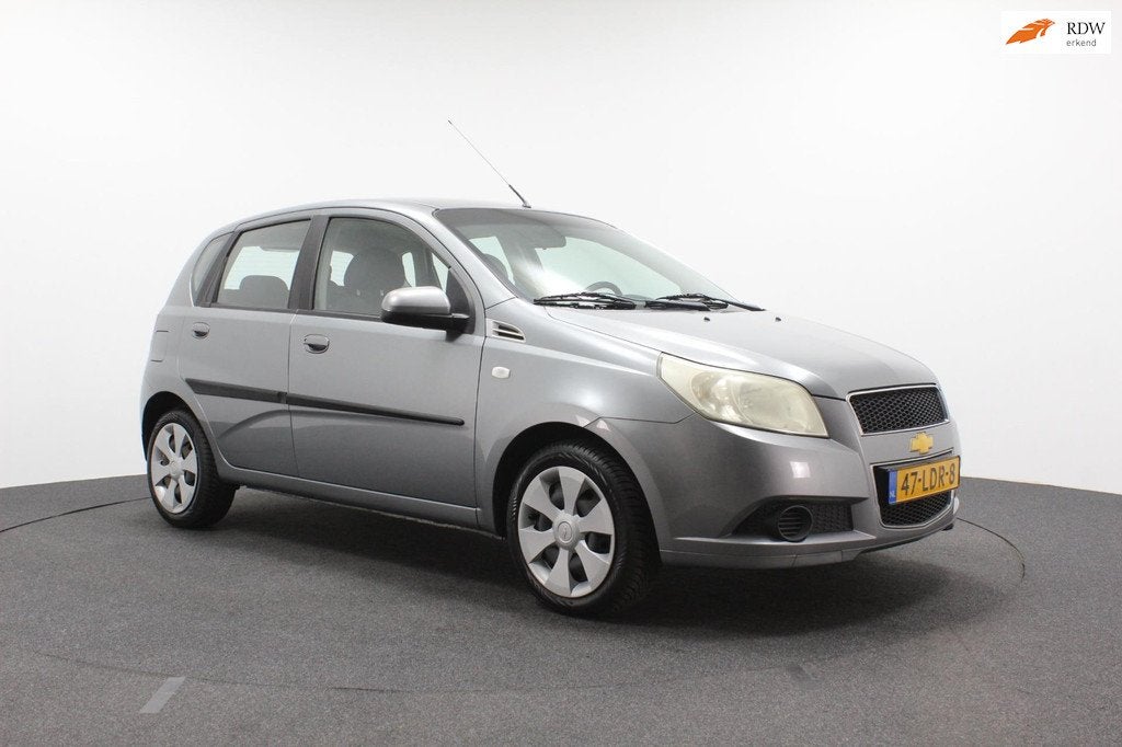 Chevrolet Aveo 1.2 16V LS | Airco | Trekhaak | Goed onderhou, Voorwielaandrijving, Aveo, 4 cilinders, 400 kg