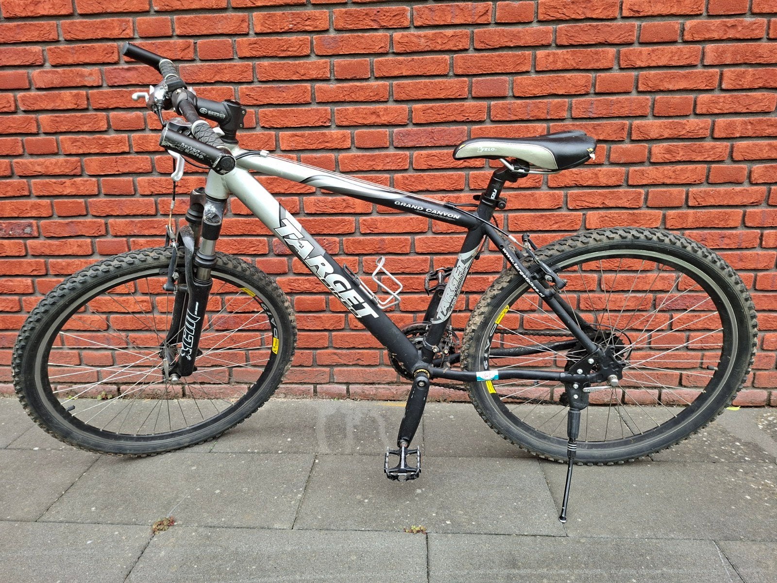 Stoere 26 inch mountainbike, Fietsen en Brommers, Fietsen | Mountainbikes en ATB, Minder dan 45 cm, Ophalen of Verzenden, Gebruikt