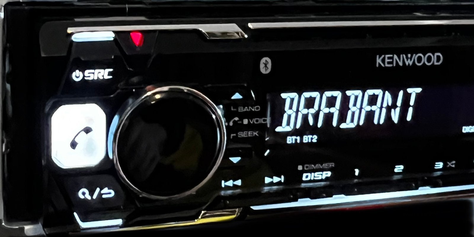 Autoradio Kenwood KMM-BT502DAB met Bluetooth&DAB FUNCTIE, Ophalen, Zo goed als nieuw
