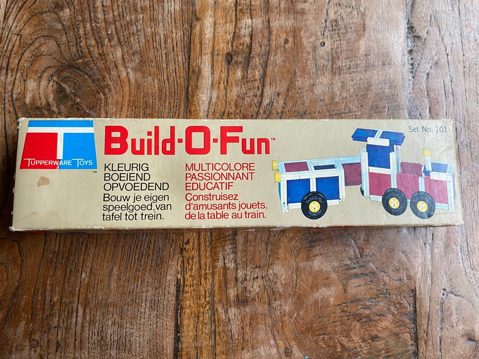 Tupperware Buid-o-fun, speelset, Ophalen of Verzenden, Gebruikt
