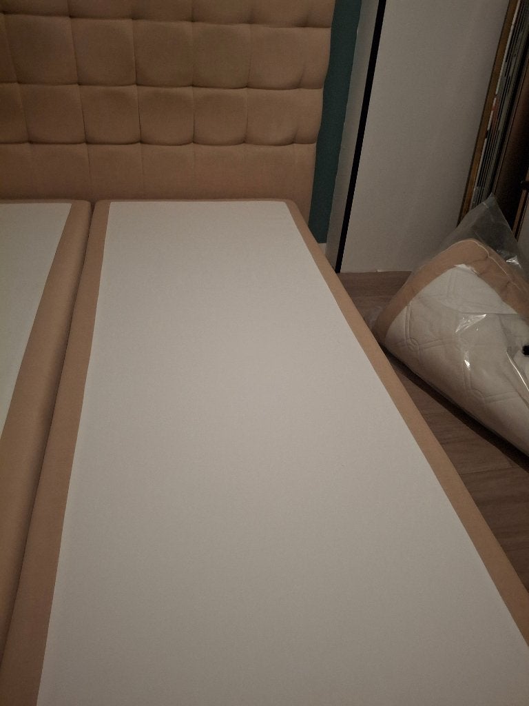boxspring, Ophalen, Gebruikt, Tweepersoons, 200 cm