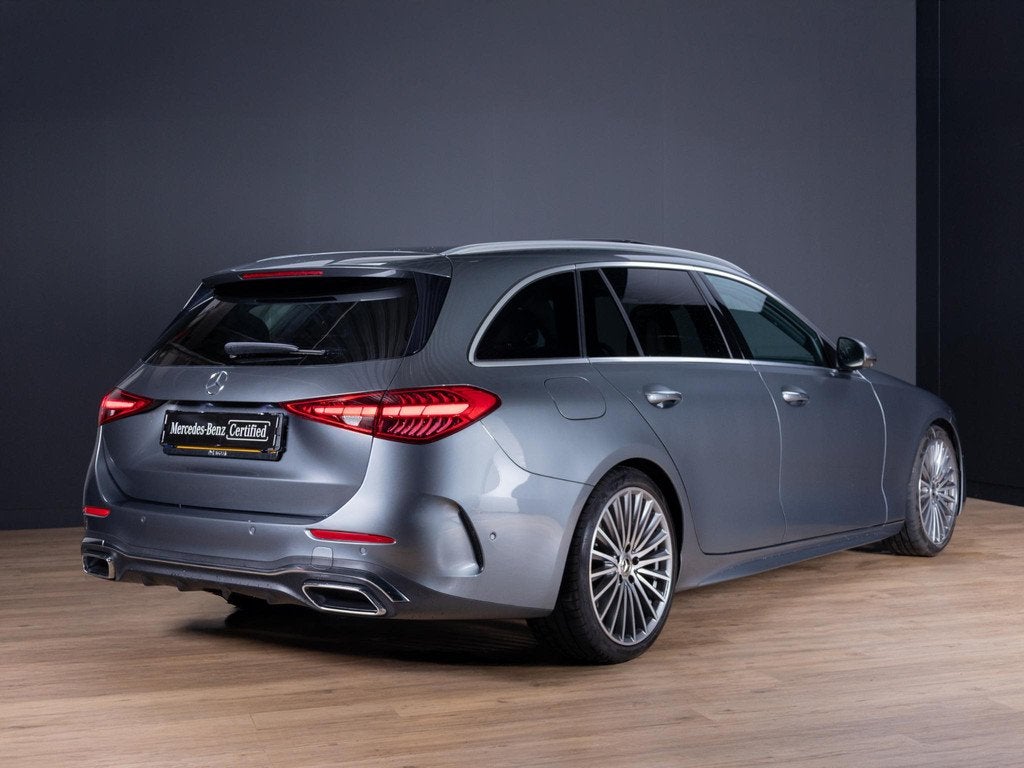 Mercedes-Benz C-Klasse Estate 180 AMG Line Premium | Panoram, Automaat, 4 cilinders, Stoelverwarming, Origineel Nederlands
