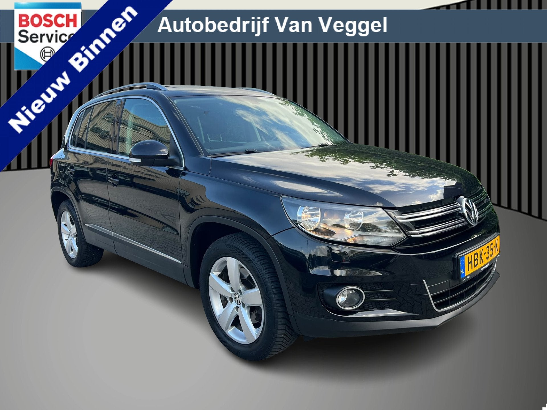 Volkswagen Tiguan 1.4 TSI Sport&Style cruise, airco, pano, n, Auto's, Voorwielaandrijving, 15 km/l, Zwart, 4 cilinders
