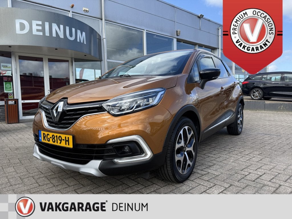 Renault Captur 1.2 TCe Intens Automaat..! Navigatie, Camera,, Stof, Gebruikt, Met garantie (alle), 635 kg