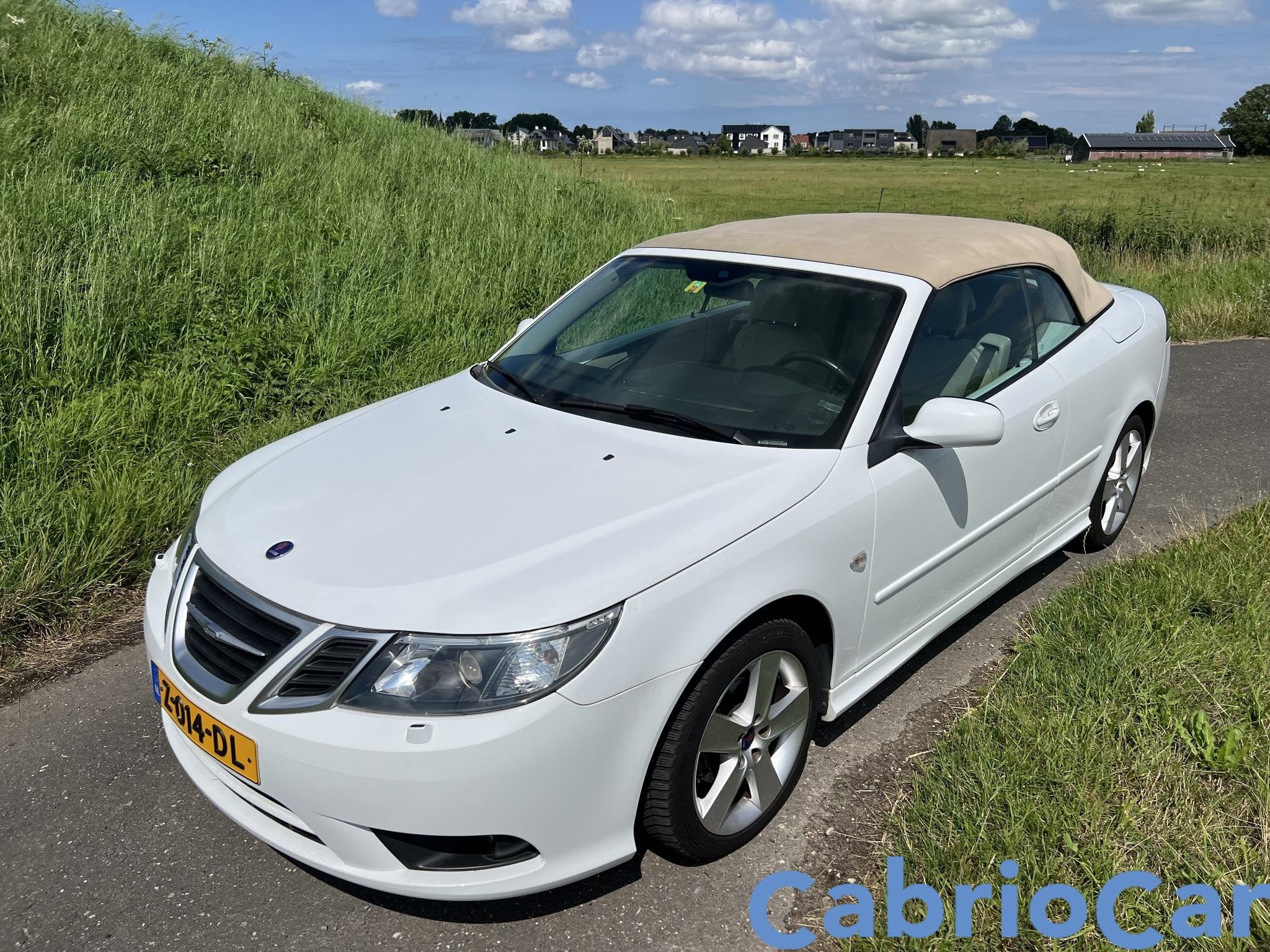 Saab 9-3 Cabrio 1.8t Vector plus GARANTIE, Auto's, Saab, 1998 cc, Automatische klimaatregeling, 4 cilinders, 4 stoelen