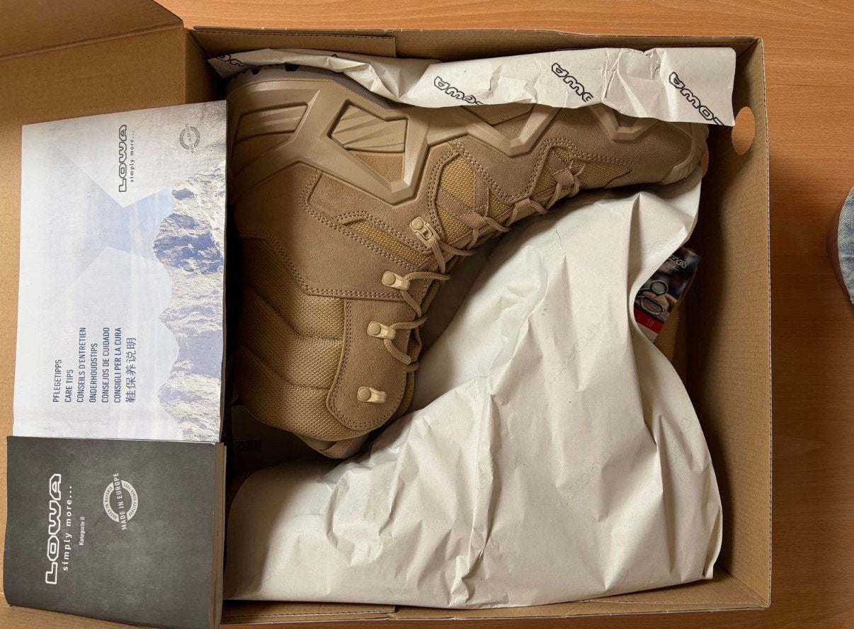 Lowa gtx zephyr hi gtx mk 2. Kleur desert. Maat 47, Ophalen of Verzenden, Zo goed als nieuw, Schoenen