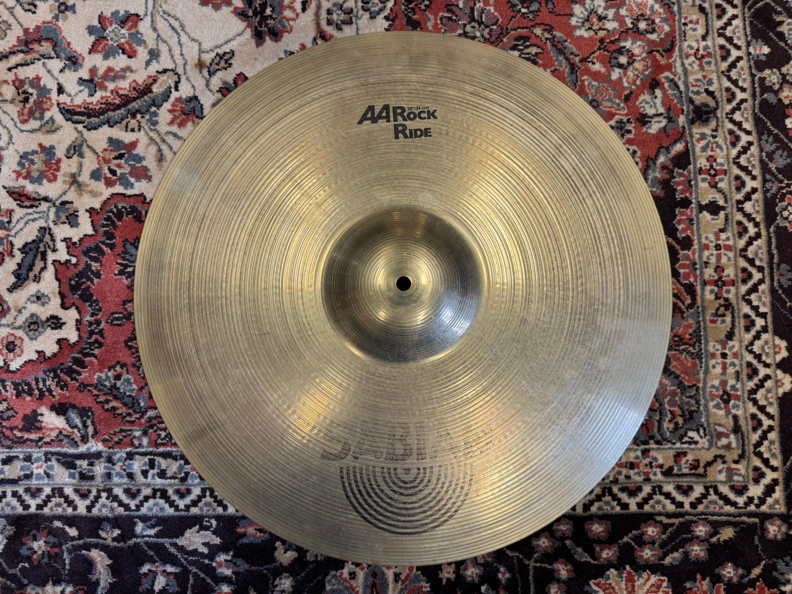 20” Sabian AA Rock Ride, Sabian, Drums of Percussie, Sabian, Ophalen of Verzenden