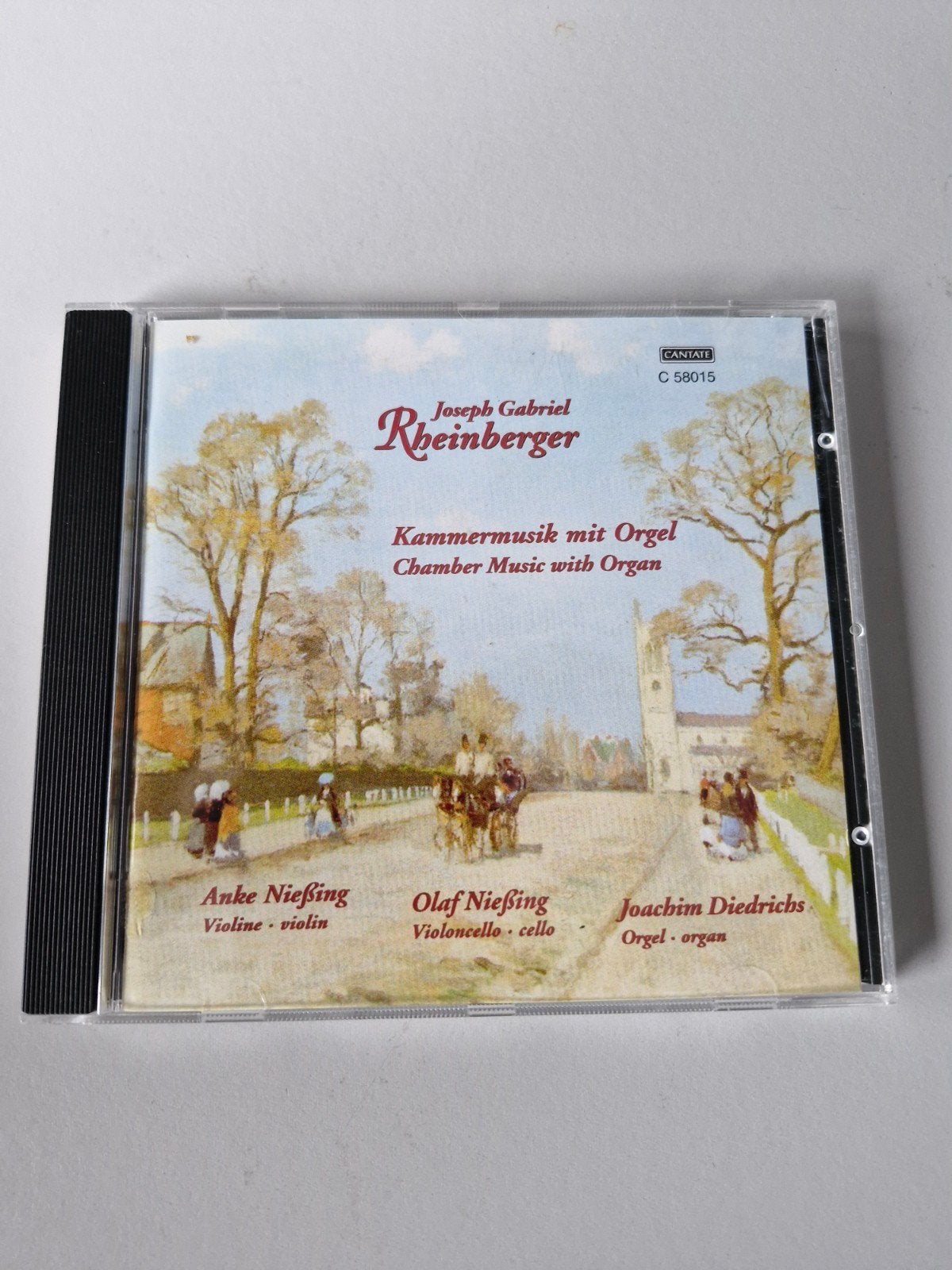CD Kamermuziek met orgel - Joseph Gabriel Rheinberger, Overige componisten, Ophalen of Verzenden, Romantiek, Kamermuziek