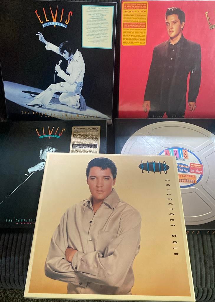 Elvis Presley muziek/film boxen, Verzamelen, Complete verzamelingen en Collecties, Ophalen of Verzenden
