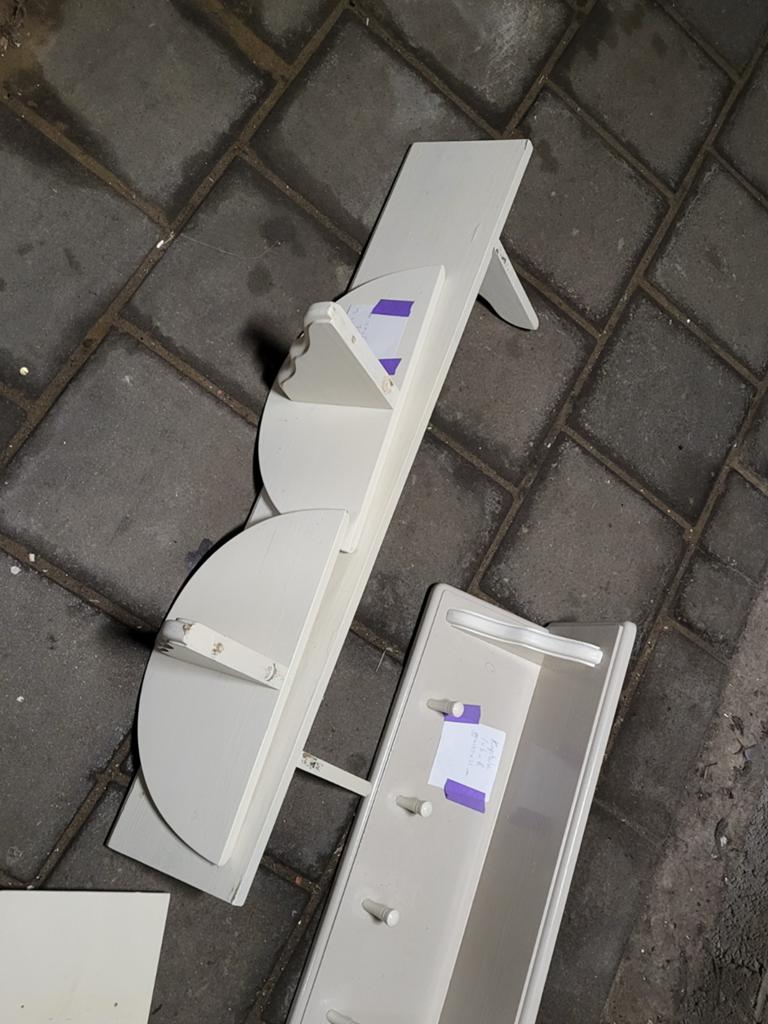 Te Koop: diverse wandplanken 5 stuks, Huis en Inrichting, Ophalen