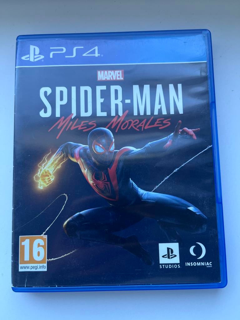 Marvel Spider-Man Miles Morales PS4 - Zo goed als nieuw, Spelcomputers en Games, Games | Sony PlayStation 4, Avontuur en Actie