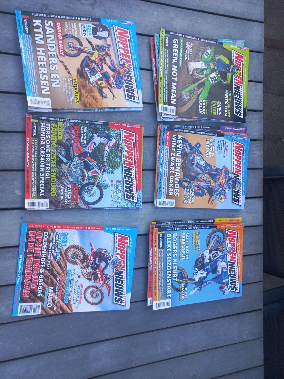 Heel veel tijdschriften Noppen Nieuws 18x, Ophalen of Verzenden, Gelezen, Sport en Vrije tijd