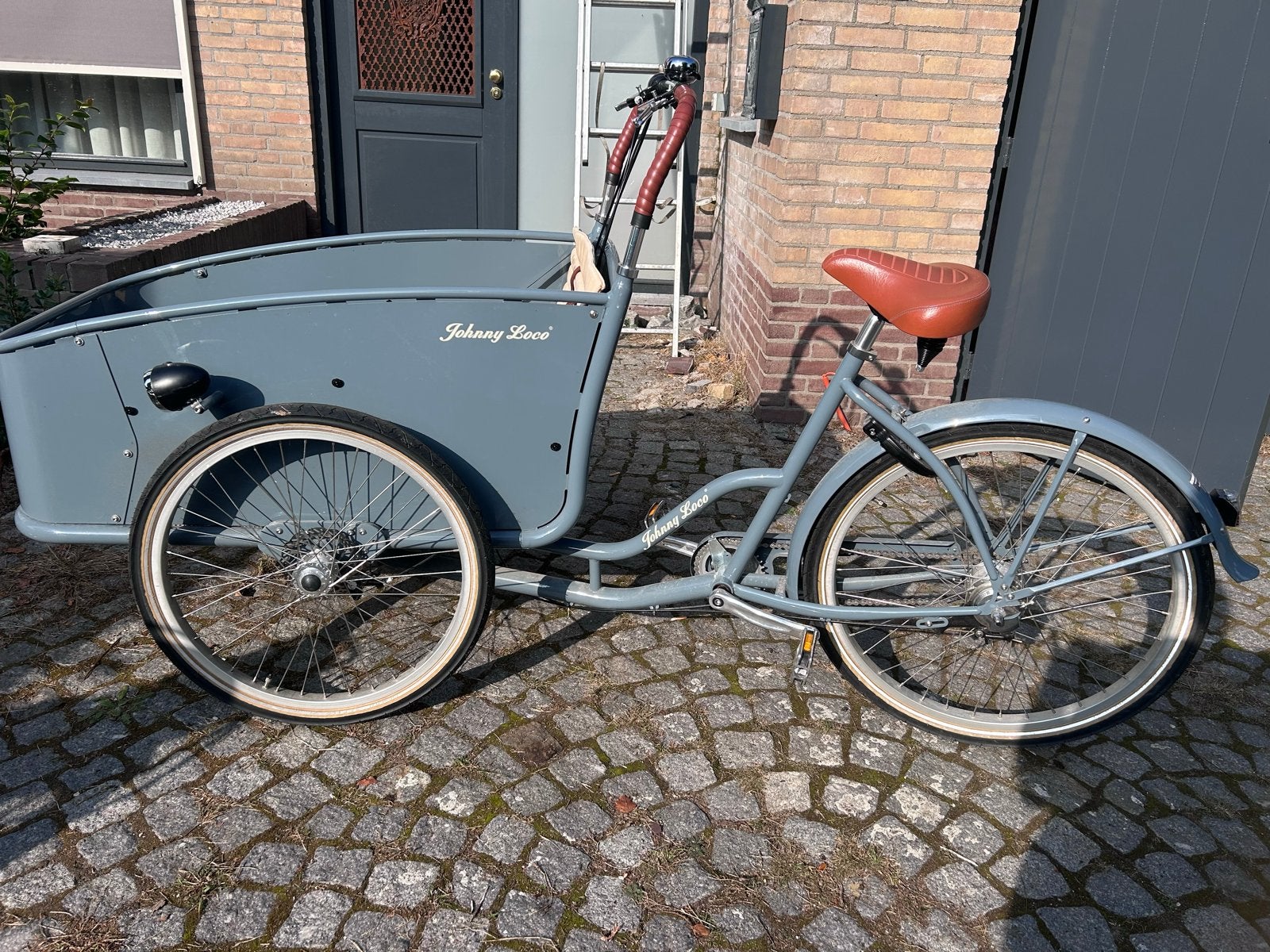 Johnny Loco bakfiets - Zeer goede staat, Fietsen en Brommers, Ophalen, Zo goed als nieuw, 2 kinderen, Johnny Loco