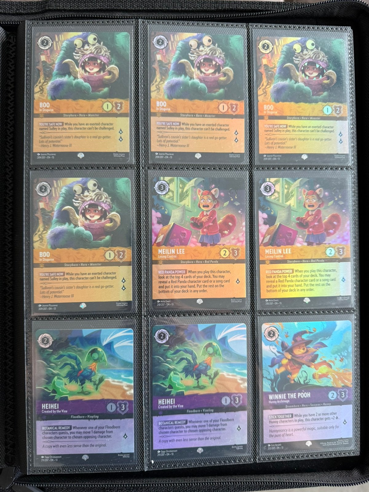Disney Lorcana kaarten per stuk of geheel, Ophalen of Verzenden, Zo goed als nieuw, Meerdere kaarten, Foil