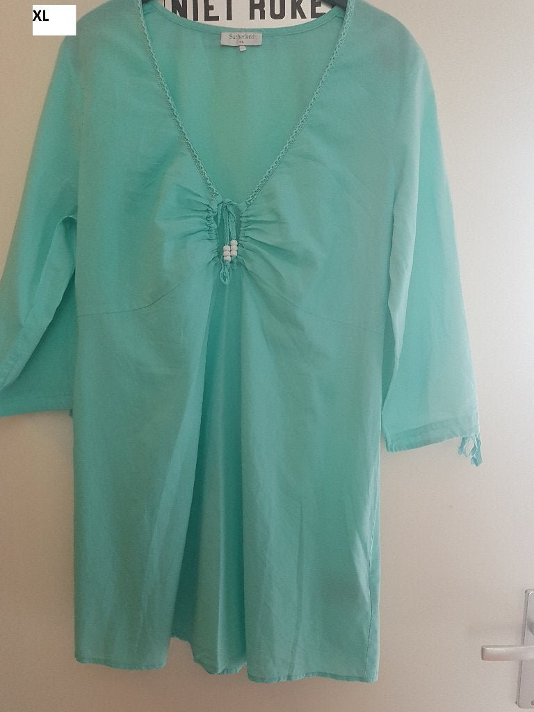 SHIRTS EN BLOEZEN MAAT L EN XL, Maat 42/44 (L), Ophalen of Verzenden, Lange mouw, Gedragen
