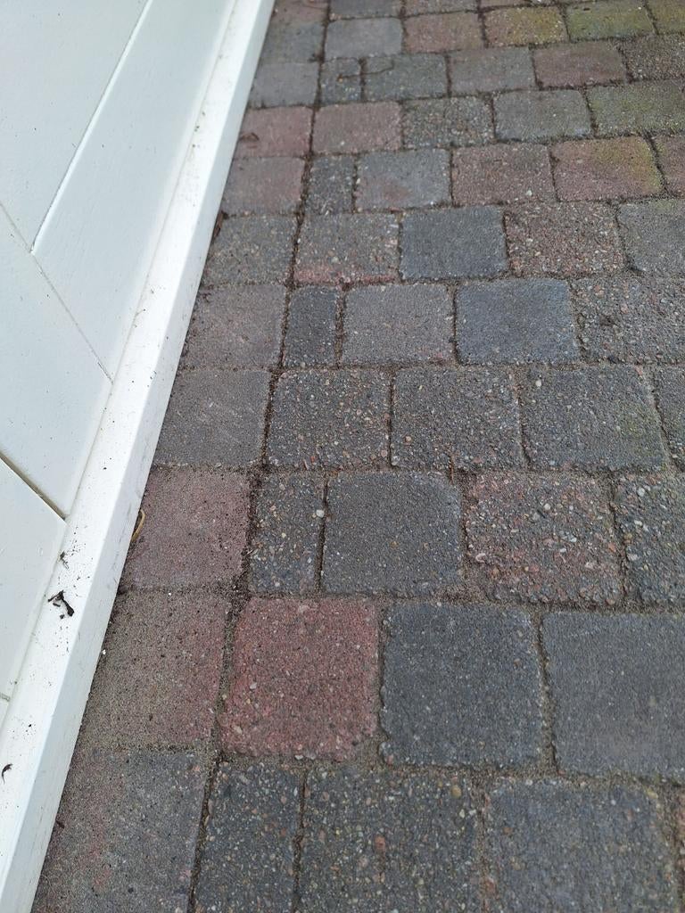 Vierkante terrastegels/klinkers voor 12 m², Tuin en Terras, Tegels en Klinkers, Ophalen, Gebruikt, Klinkers, 10 m² of meer
