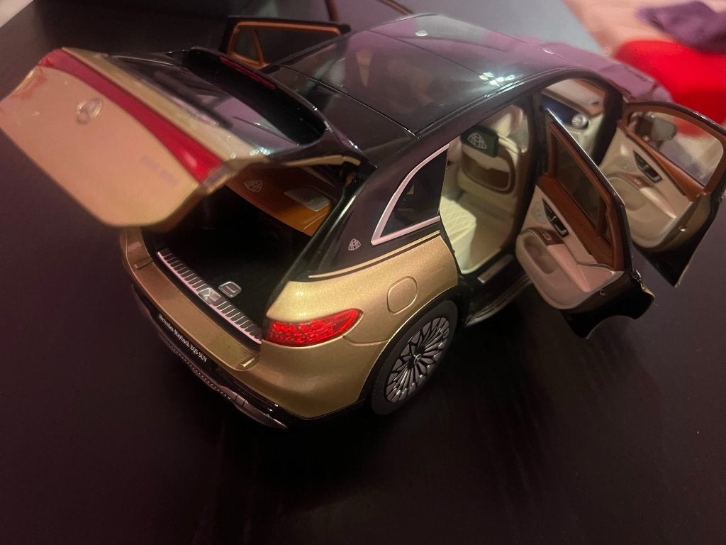 Mercedes MAYBACH EQS SUV schaal 1:18 NZG, Ophalen of Verzenden, Nieuw, Auto, Overige merken