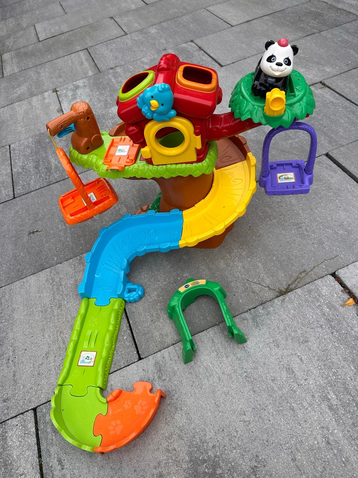 VTech Zoef Zoef Dieren Boomhuis Speelset met Panda, Ophalen of Verzenden, Gebruikt, Jongen of Meisje