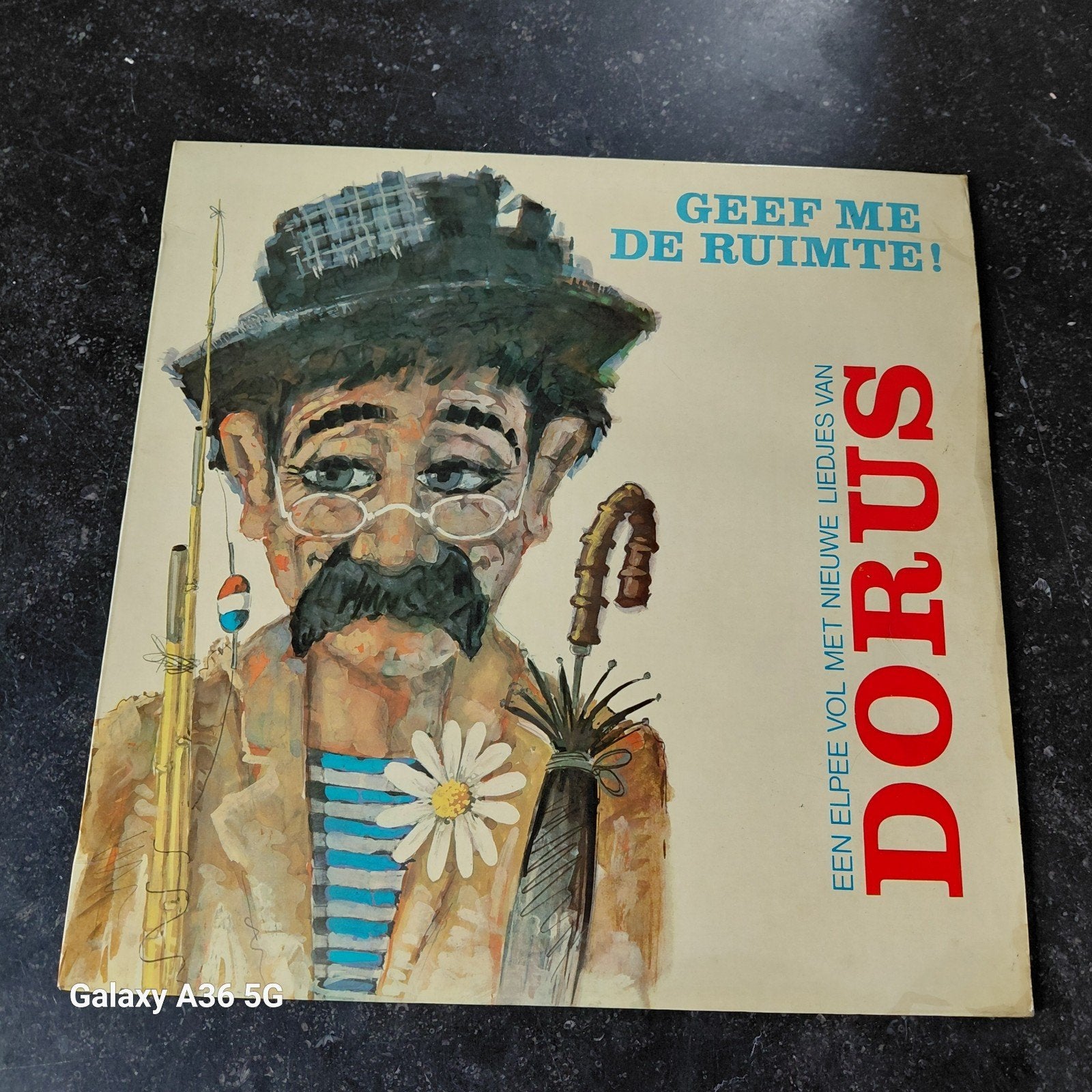 Dorus - Geef me de ruimte! LP (Pop, Levenslied), Cd's en Dvd's, LP, Gebruikt, Ophalen of Verzenden, Pop