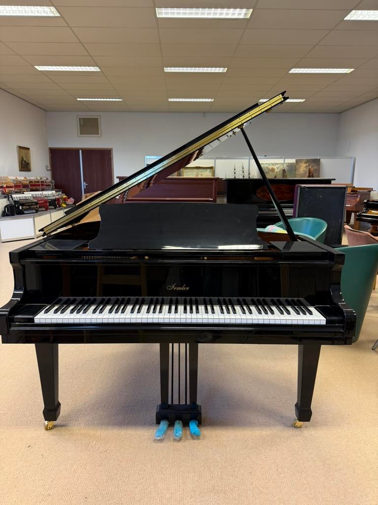 Prachtige Irmler vleugel NIEUW 160CM, Muziek en Instrumenten, Piano's, Zwart, Nieuw, Ophalen of Verzenden, Hoogglans