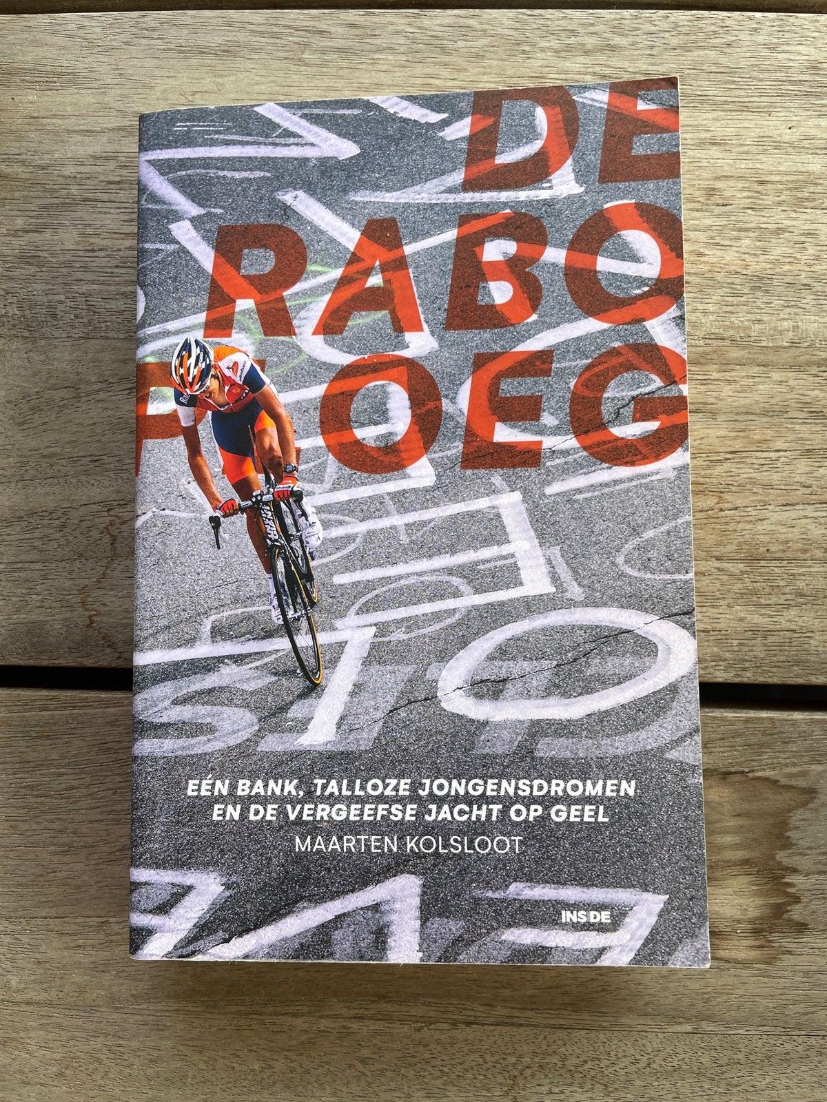De Raboploeg: Een bank, talloze jongensdromen, Boeken, Ophalen of Verzenden, Zo goed als nieuw, Lopen en Fietsen