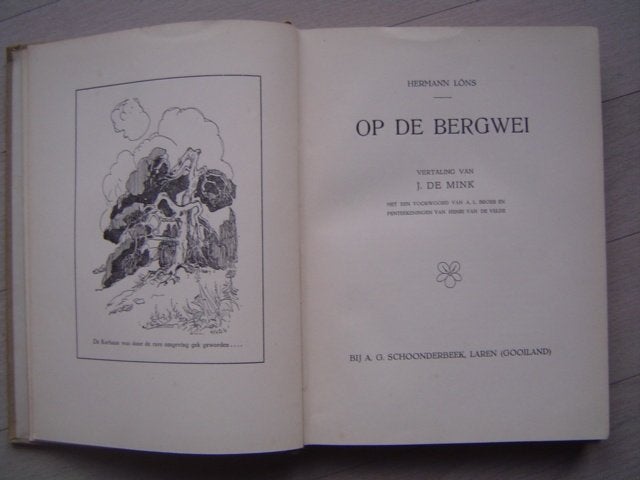 Op de bergwei  Herm. Lons Jacht jagen, Verzenden, Gelezen, Vogels