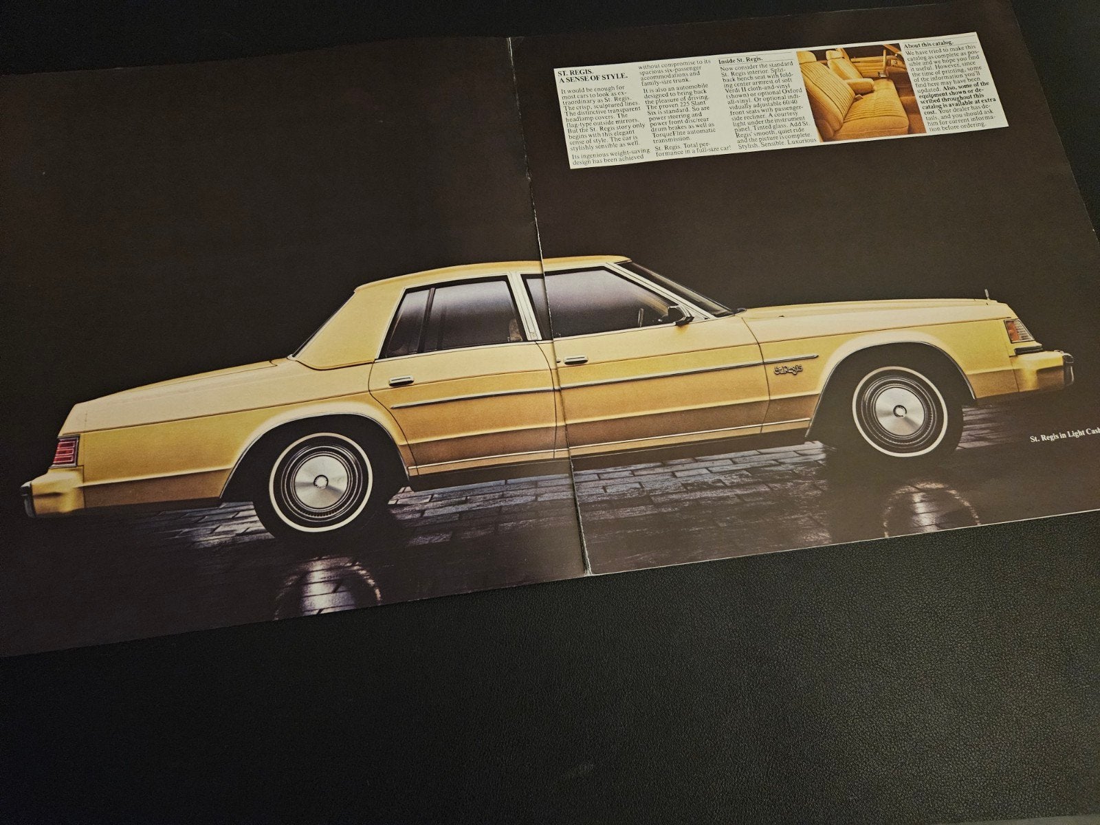 Brochure Dodge ST.Regis 1980 USA, Ophalen of Verzenden, Zo goed als nieuw, Overige merken
