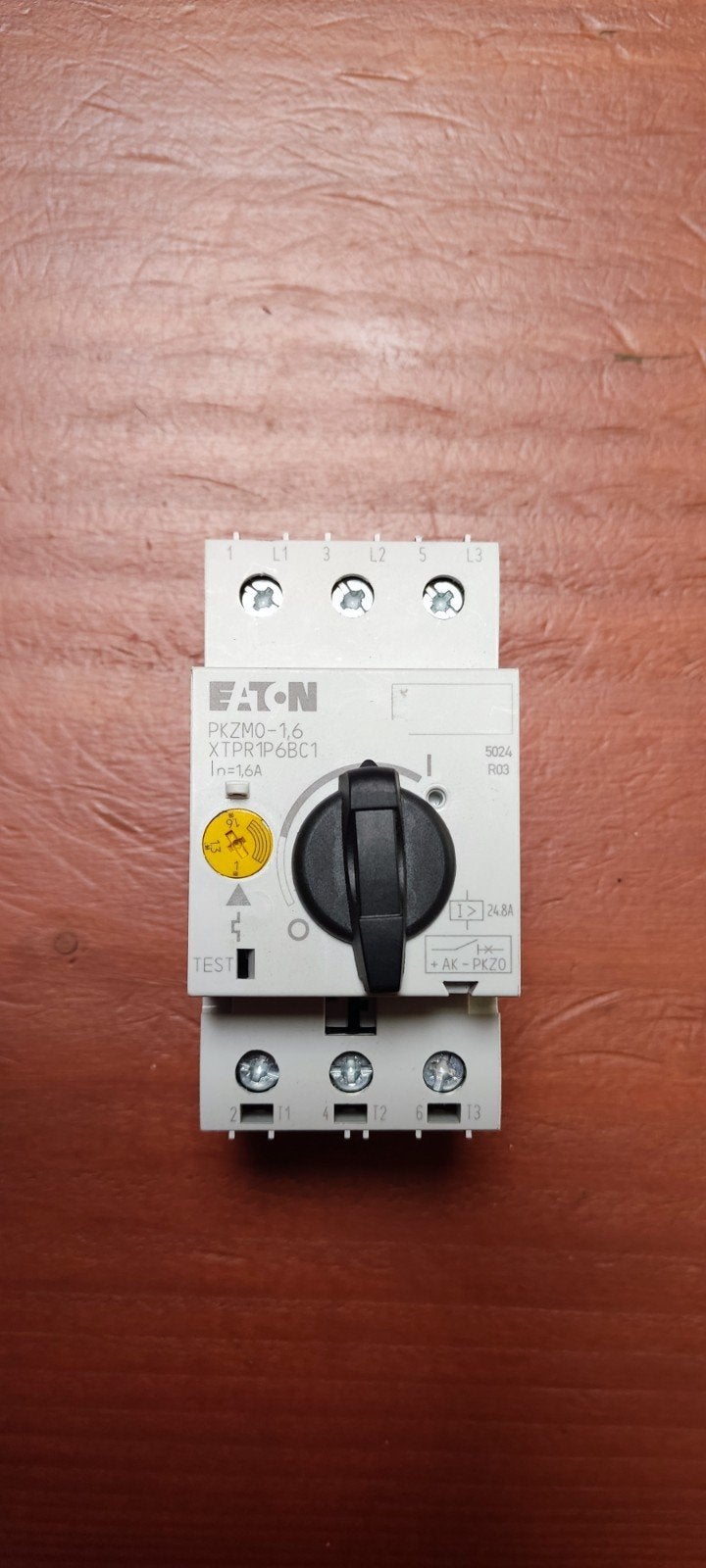 Eaton motorbeveiligingsschakelaar PKZM0-1,6, Ophalen of Verzenden, Nieuw, Overige typen