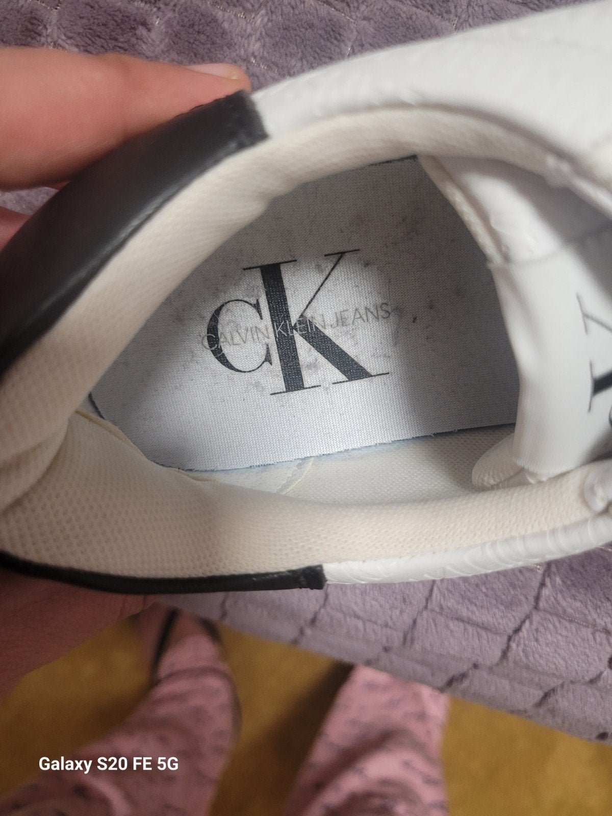 Calvin Klein Jeans witte sneakers - Maat 38, Wit, Nieuw, Ophalen of Verzenden, Sneakers of Gympen