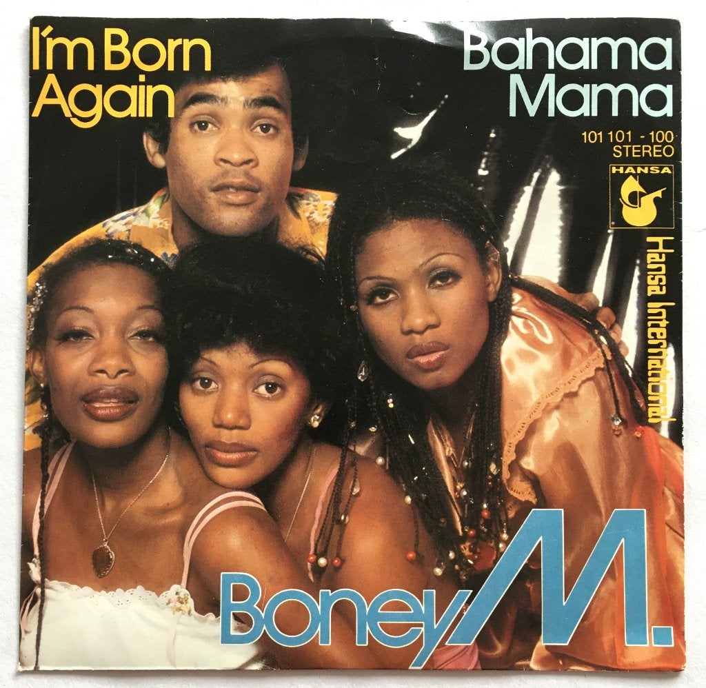Boney M. op 4 singles, Cd's en Dvd's, Gebruikt, Originele persing, 7 inch, Ophalen of Verzenden