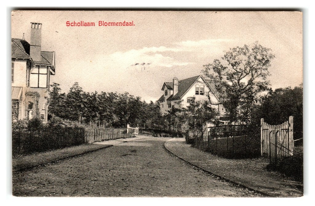 Bloemendaal, Schollaam, Ophalen of Verzenden, Voor 1920, Gelopen, Noord-Holland