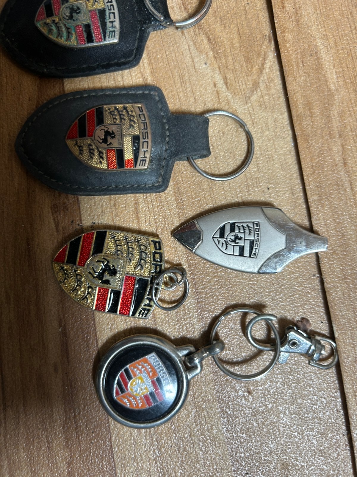 Kleine verzameling Porsche sleutelhangers, Verzamelen, Sleutelhangers, Ophalen of Verzenden, Zo goed als nieuw, Merk