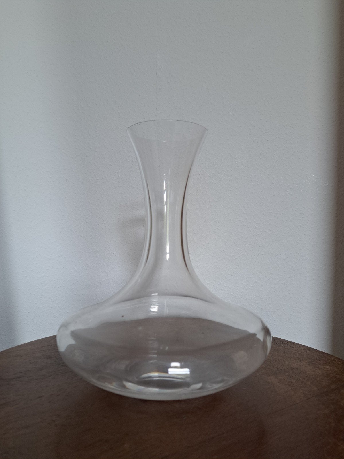 Elegante Glazen Karaf voor Wijn, Bloemen of Water, Ophalen, Transparant, 22 cm, Glas