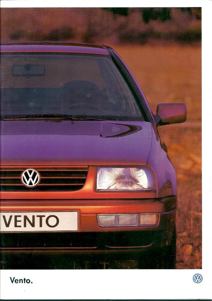 Brochure VW Vento 1997, Ophalen of Verzenden, Zo goed als nieuw, Volkswagen