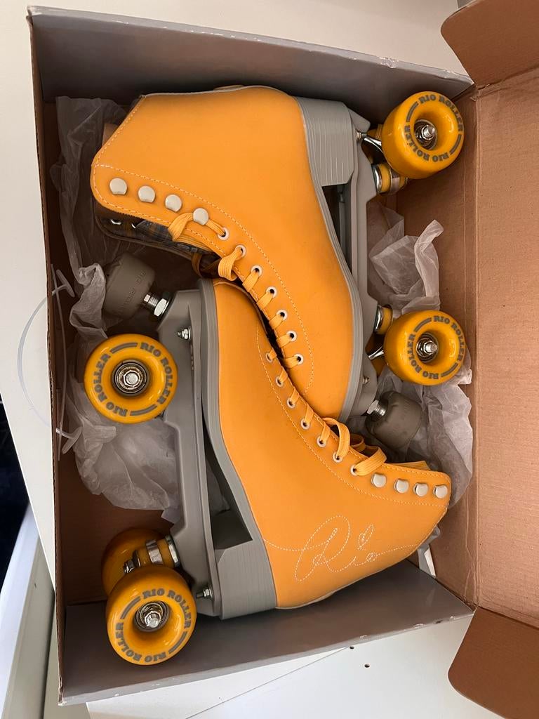 Rio Roller Signature rolschaatsen geel maat 42, Sport en Fitness, Skeelers, Ophalen, Zo goed als nieuw, Dames