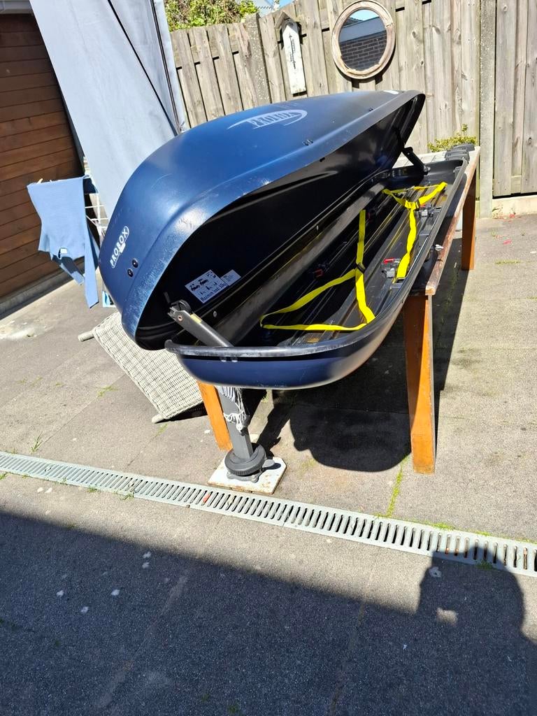 Hapro  probox dakkoffer 325, Ophalen