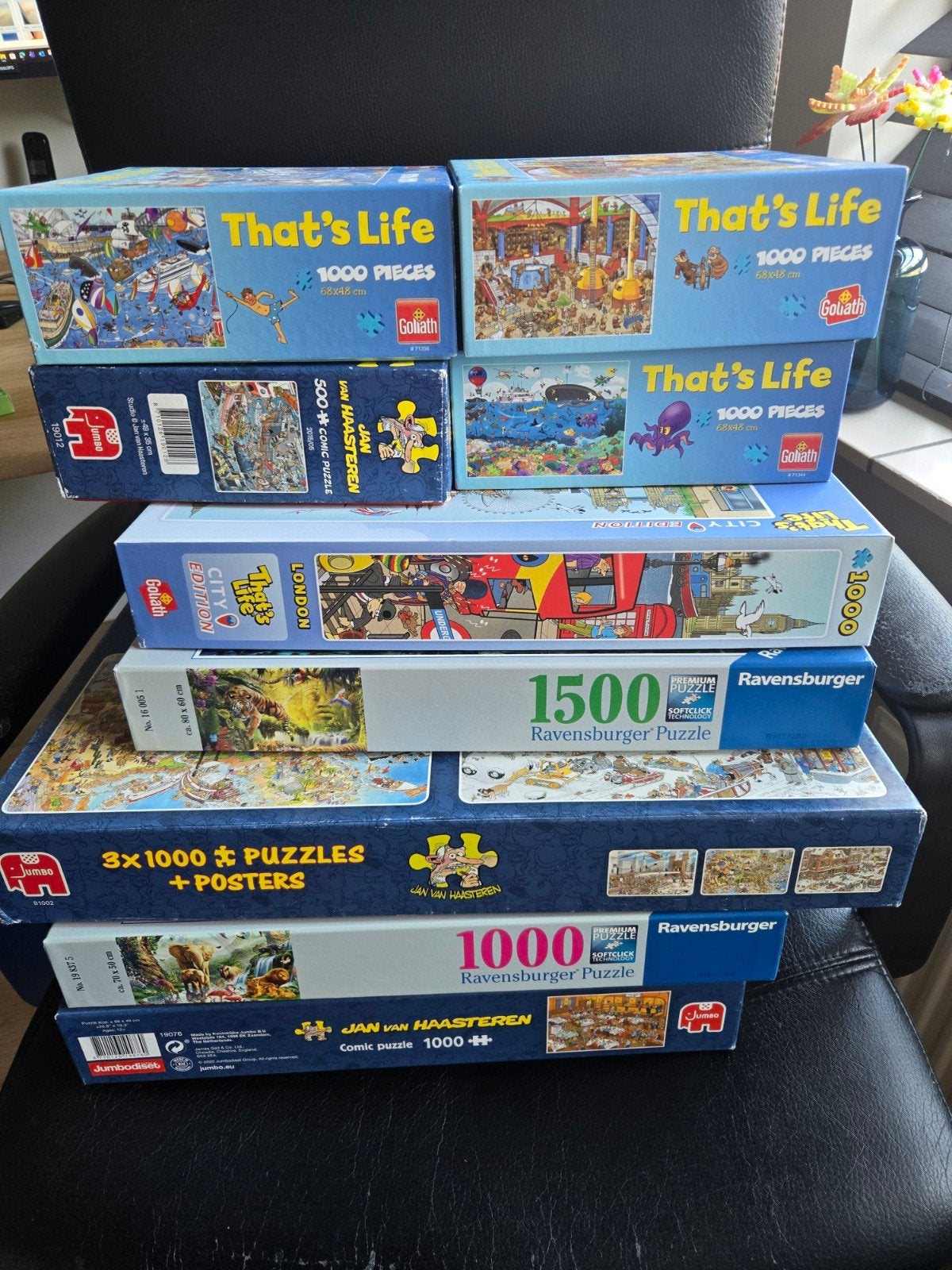 legpuzzels: That's Life, Ravensburger, Jan va, Ophalen of Verzenden, 500 t/m 1500 stukjes, Gebruikt, Legpuzzel