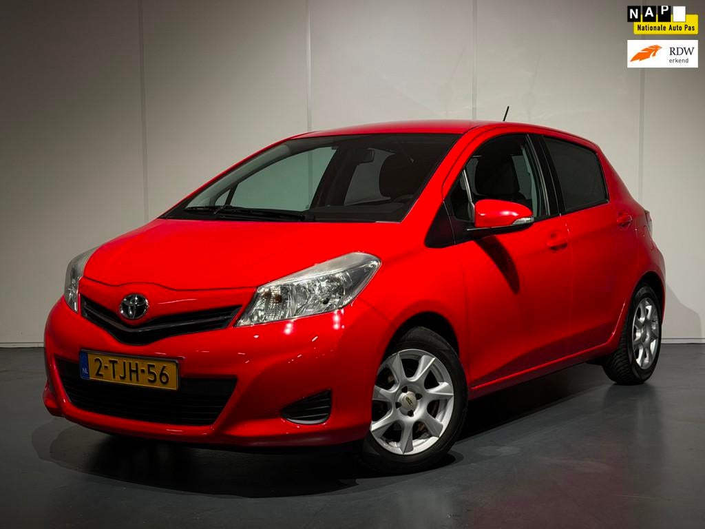 Toyota Yaris 1.0 VVT-i Now /Airco/5-drs/LMV/Elek. Pakket, Euro 5, Stof, Gebruikt, Bedrijf