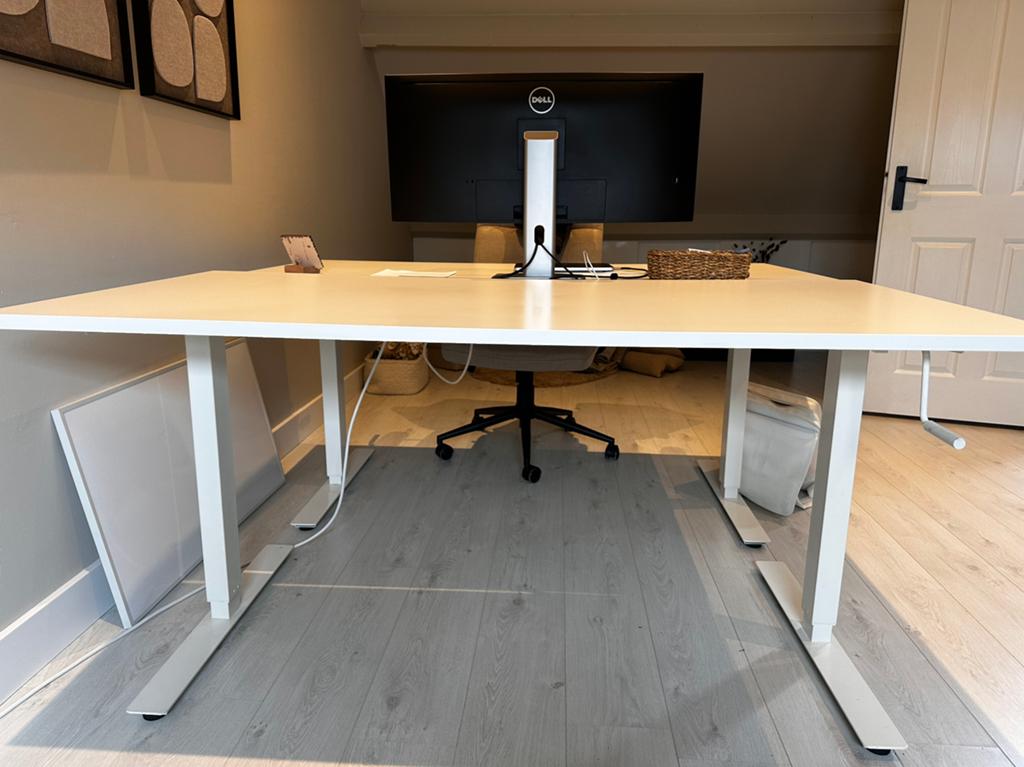 Ikea trotten wit 160, Huis en Inrichting, Bureaus, Ophalen