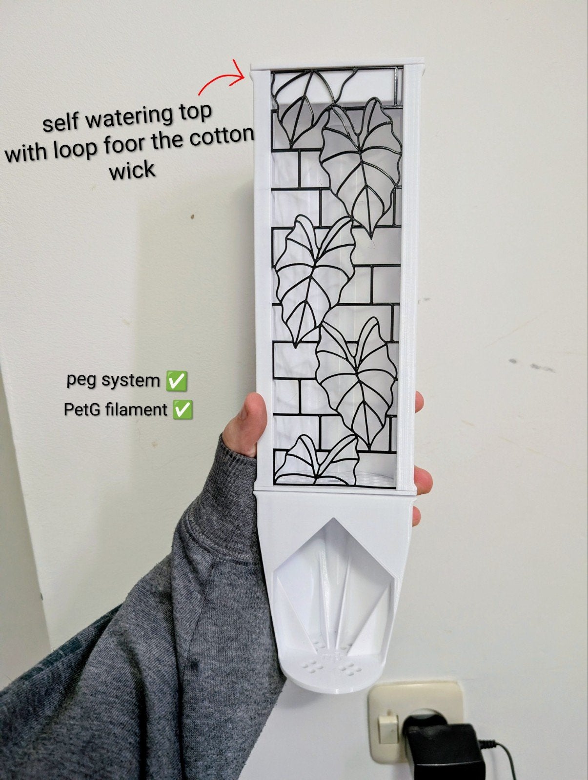 3D Geprint Mospalen Voor Planten, Ophalen of Verzenden, Halfschaduw, Minder dan 100 cm