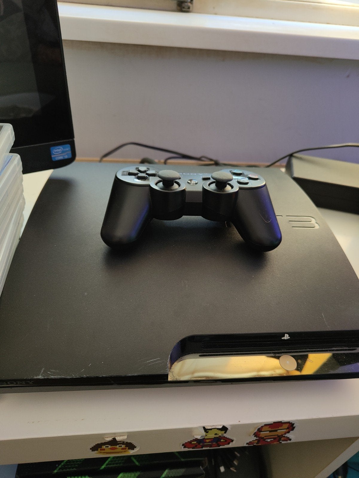 ps3 120gb /1controller/40spellen, Spelcomputers en Games, Ophalen, Met games, 120 GB, Met 1 controller