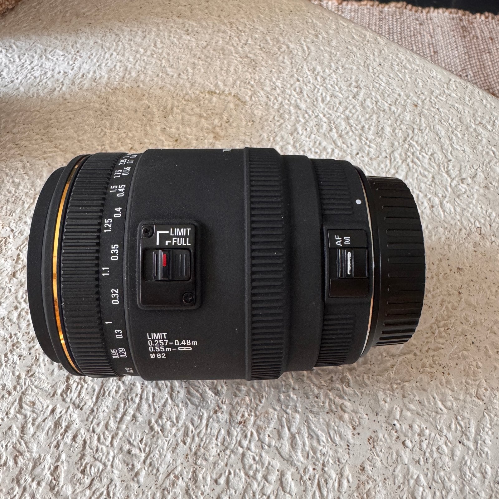 Sigma 70mm F2.8 DG Ex Macro Art Lens voor Canon EF, Audio, Tv en Foto, Ophalen, Sigma, Autofocus, Zo goed als nieuw