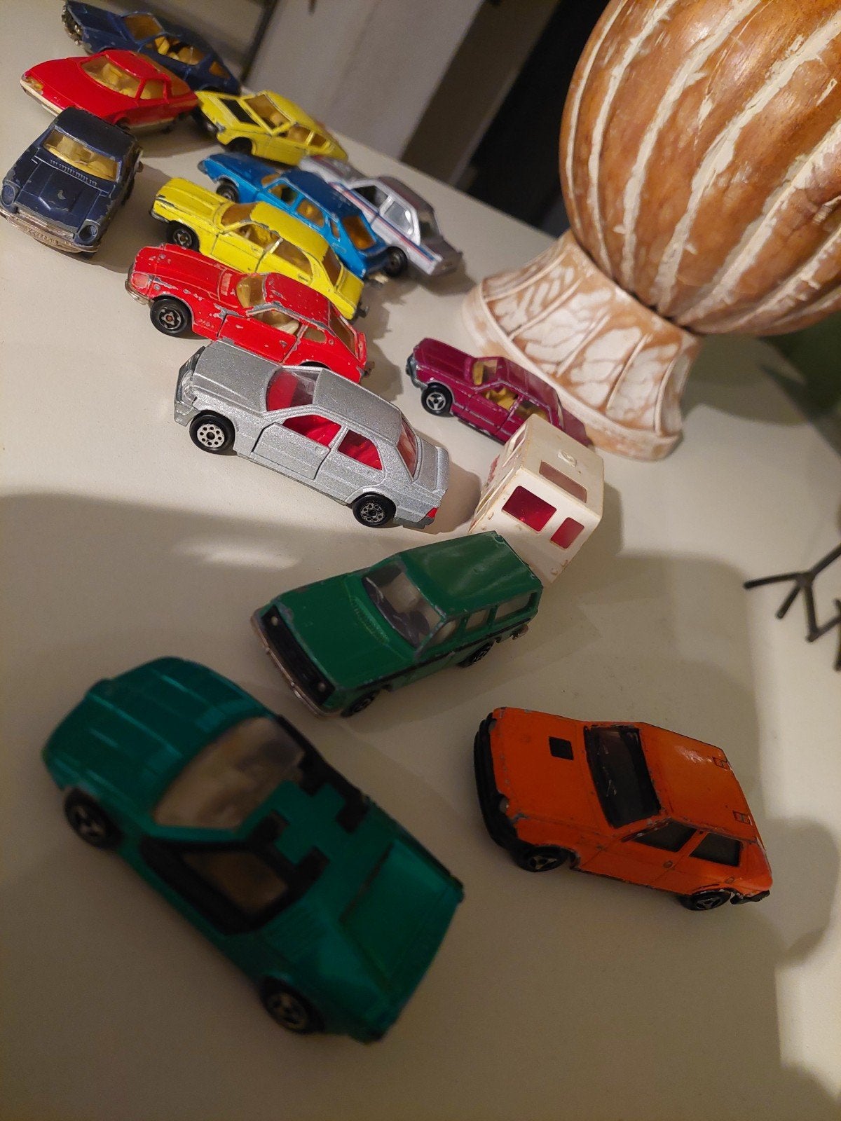 14 OUDERE MAJORETTE MODELLEN INGST 1/60, Ophalen of Verzenden, Gebruikt, Auto