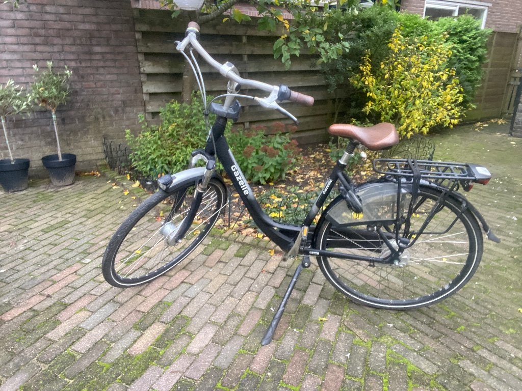 Gazelle damesfiets, Ophalen, Gebruikt, 47 tot 50 cm, Versnellingen